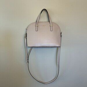 Kate Spade Patterson Drive Medium Dome Satchel Tan Pebbled Leather